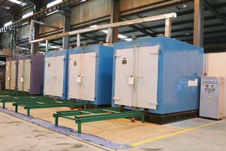 干變澆注線圈固化